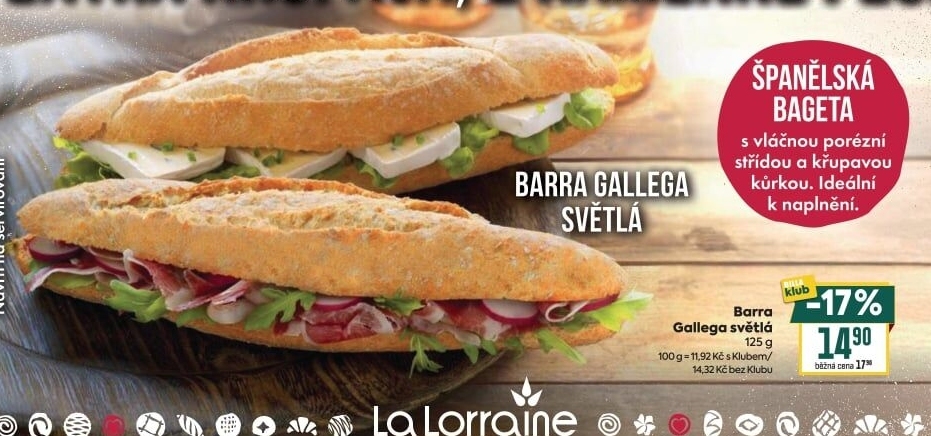 Bageta Gallega La Lorraine