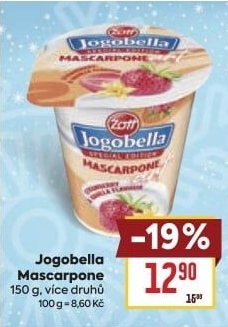 Jogurt Mascarpone Jogobella Zott