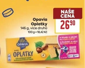 Oplatky Zlaté Opavia