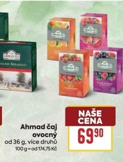 Ovocný čaj Ahmad Tea