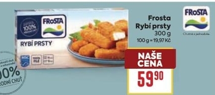 Rybí prsty mražené Frosta