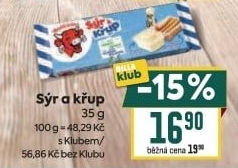Sýr a křup Veselá kráva