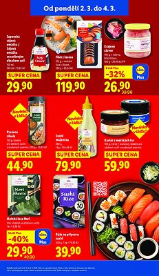 akční leták Lidl 2.3.2026-4.3.2026