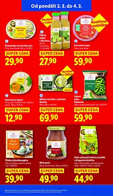 akční leták Lidl 2.3.2026-4.3.2026
