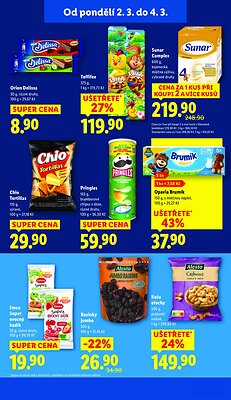 akční leták Lidl 2.3.2026-4.3.2026