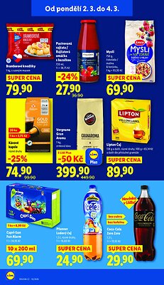 akční leták Lidl 2.3.2026-4.3.2026