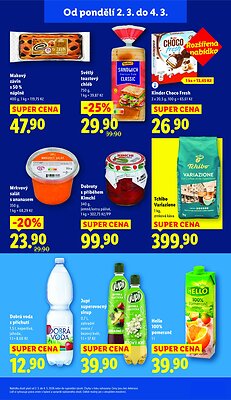 akční leták Lidl 2.3.2026-4.3.2026