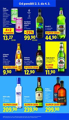 akční leták Lidl 2.3.2026-4.3.2026