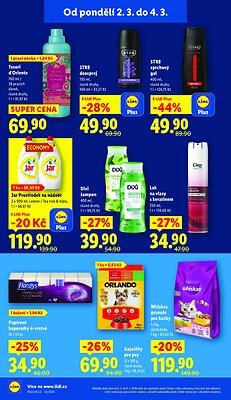 akční leták Lidl 2.3.2026-4.3.2026