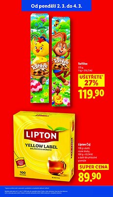 akční leták Lidl 2.3.2026-4.3.2026