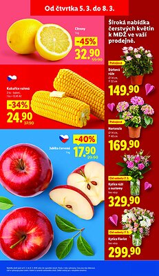 akční leták Lidl 5.3.2026-8.3.2026