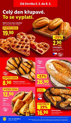 akční leták Lidl 5.3.2026-8.3.2026