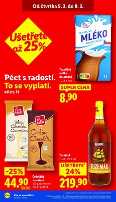 akční leták Lidl 5.3.2026-8.3.2026