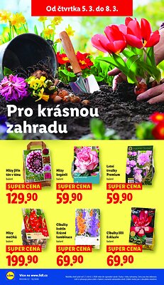 akční leták Lidl 5.3.2026-8.3.2026