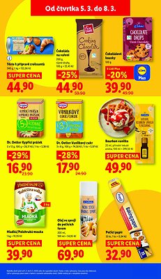 akční leták Lidl 5.3.2026-8.3.2026