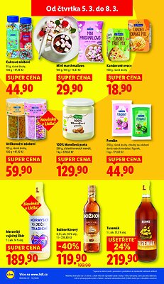 akční leták Lidl 5.3.2026-8.3.2026