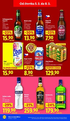 akční leták Lidl 5.3.2026-8.3.2026