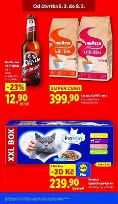akční leták Lidl 5.3.2026-8.3.2026