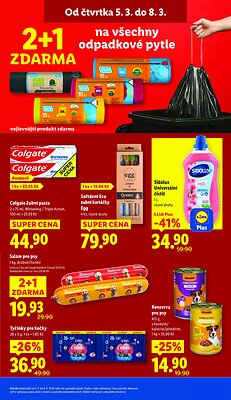 akční leták Lidl 5.3.2026-8.3.2026