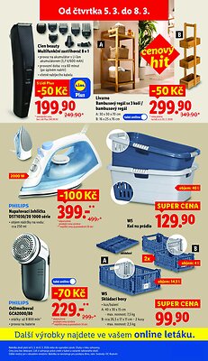 akční leták Lidl 5.3.2026-8.3.2026