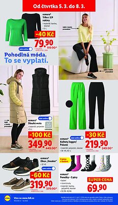 akční leták Lidl 5.3.2026-8.3.2026