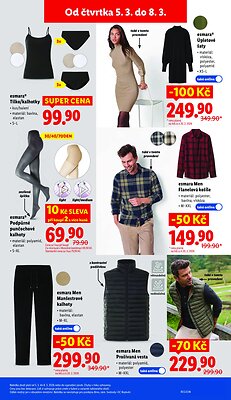 akční leták Lidl 5.3.2026-8.3.2026