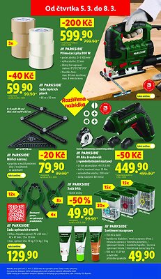 akční leták Lidl 5.3.2026-8.3.2026