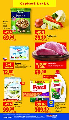 akční leták Lidl 5.3.2026-8.3.2026