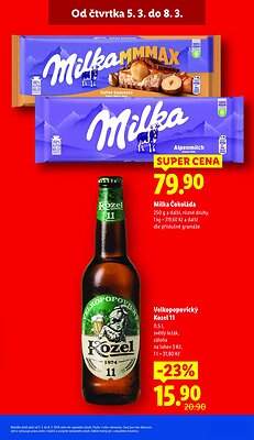 akční leták Lidl 5.3.2026-8.3.2026