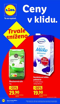 akční leták Lidl 5.3.2026-8.3.2026