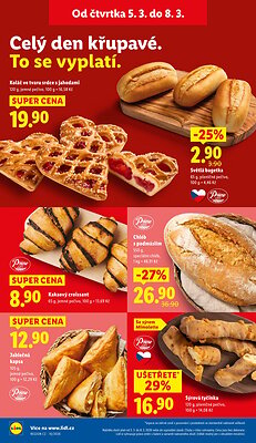 akční leták Lidl 5.3.2026-8.3.2026