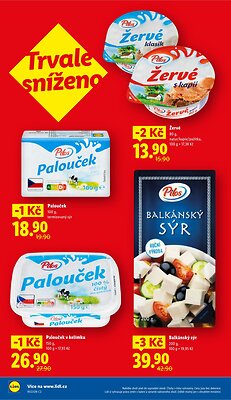 akční leták Lidl 5.3.2026-8.3.2026