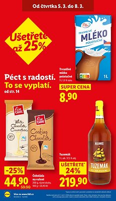 akční leták Lidl 5.3.2026-8.3.2026
