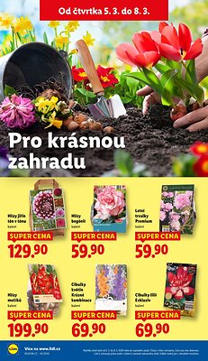 akční leták Lidl 5.3.2026-8.3.2026