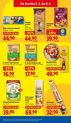 akční leták Lidl 5.3.2026-8.3.2026