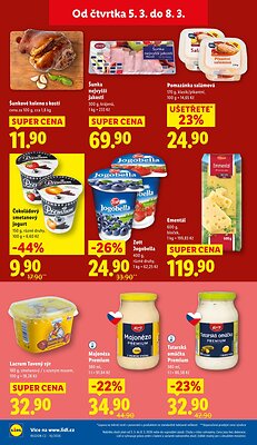 akční leták Lidl 5.3.2026-8.3.2026