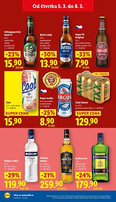 akční leták Lidl 5.3.2026-8.3.2026