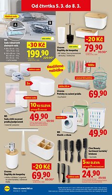 akční leták Lidl 5.3.2026-8.3.2026