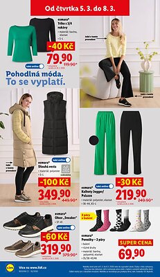 akční leták Lidl 5.3.2026-8.3.2026