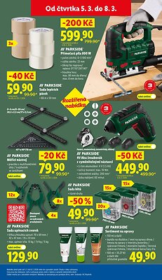 akční leták Lidl 5.3.2026-8.3.2026