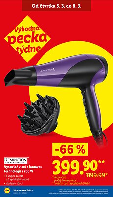 akční leták Lidl 5.3.2026-8.3.2026