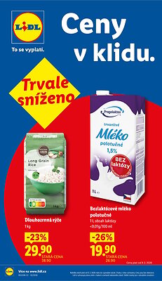 akční leták Lidl 5.3.2026-8.3.2026