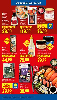 akční leták Lidl 2.3.2026-4.3.2026