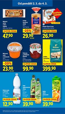 akční leták Lidl 2.3.2026-4.3.2026