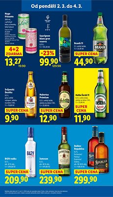 akční leták Lidl 2.3.2026-4.3.2026