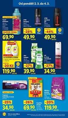 akční leták Lidl 2.3.2026-4.3.2026