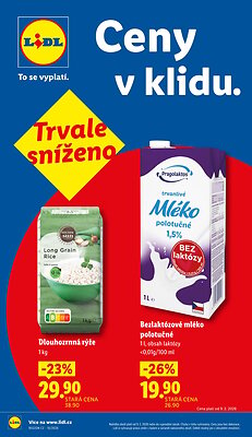 akční leták Lidl 2.3.2026-4.3.2026