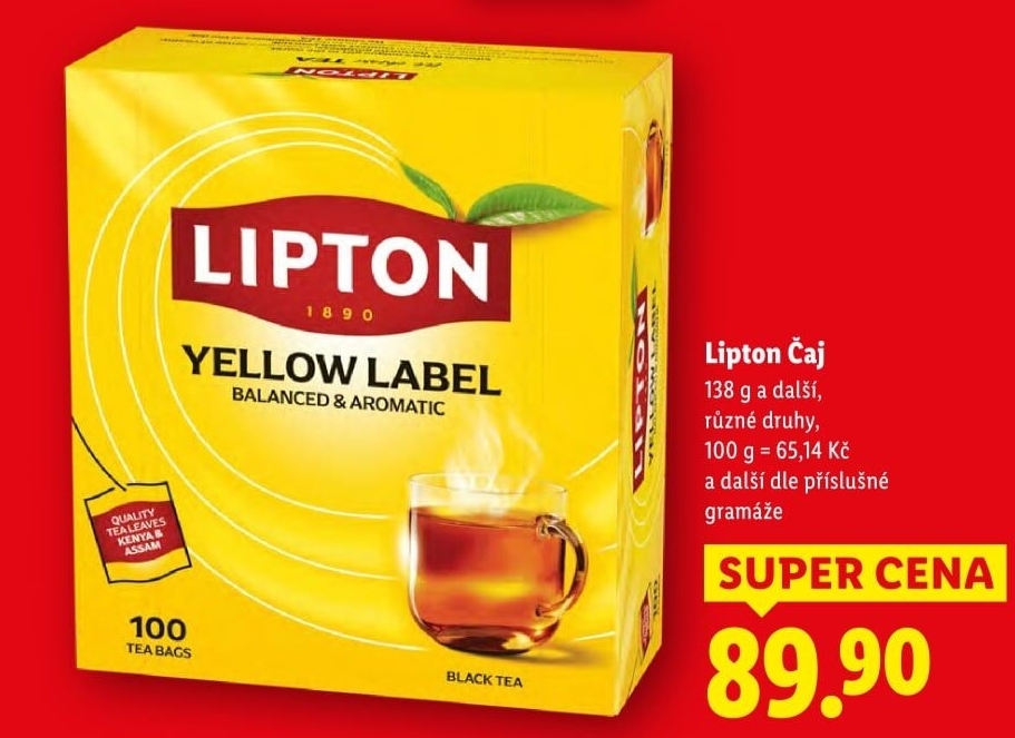 Čaje Lipton