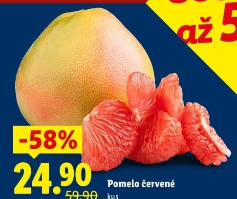 Pomelo červené