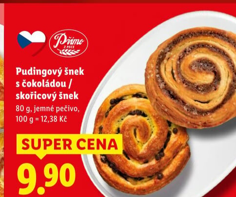 Šnek s náplní
